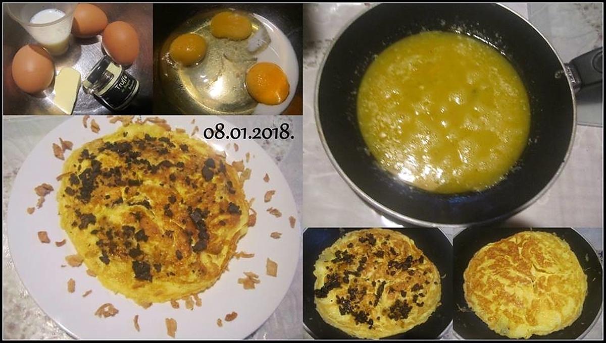 recette Omelette au truffe.