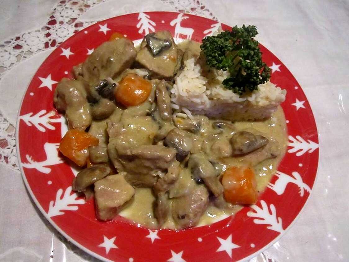 Recette de Blanquette de veau à ancienne à ma façon.