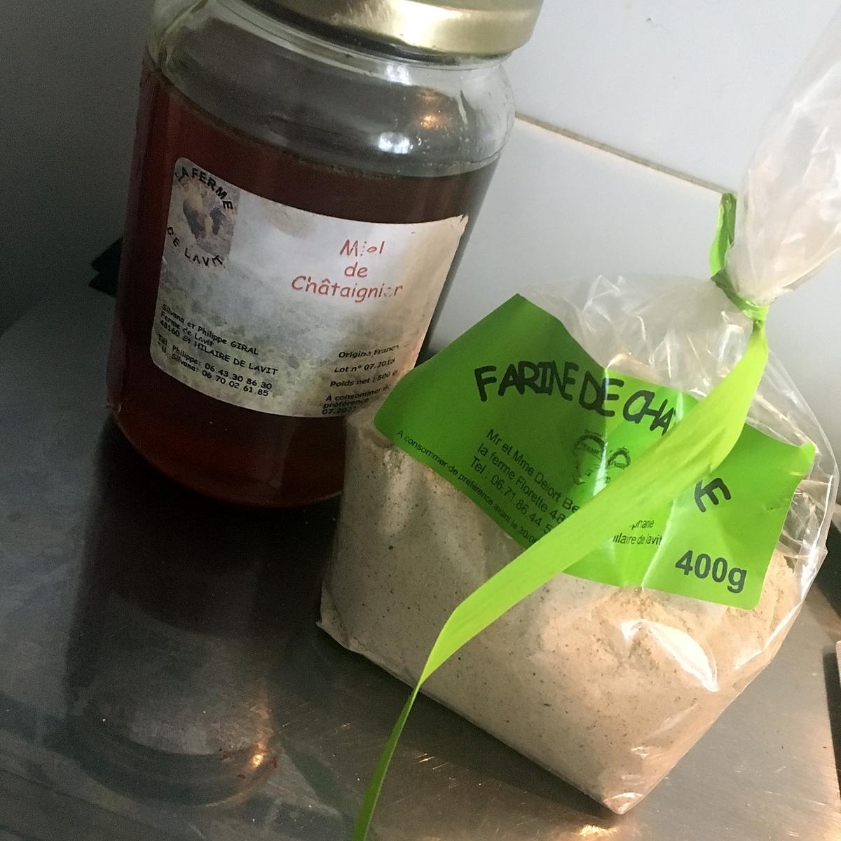 recette Crêpes a la farine de châtaigne