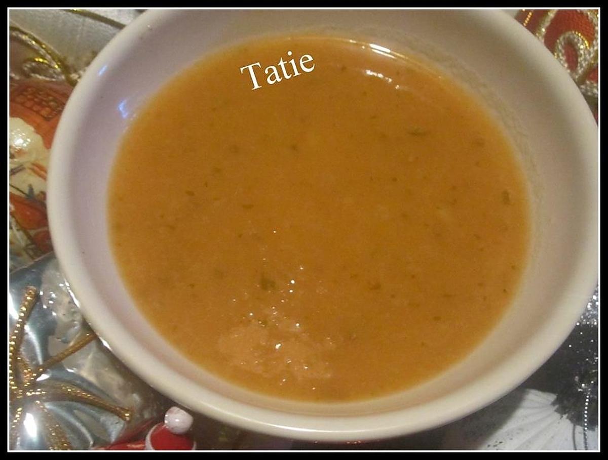 recette Soupe aux tomates.