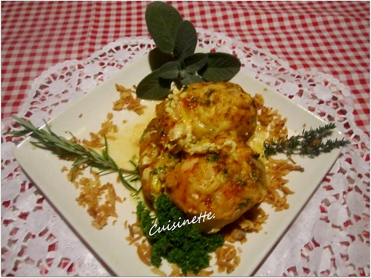 recette Pommes de terre aux filets de saumon gratiné au four.