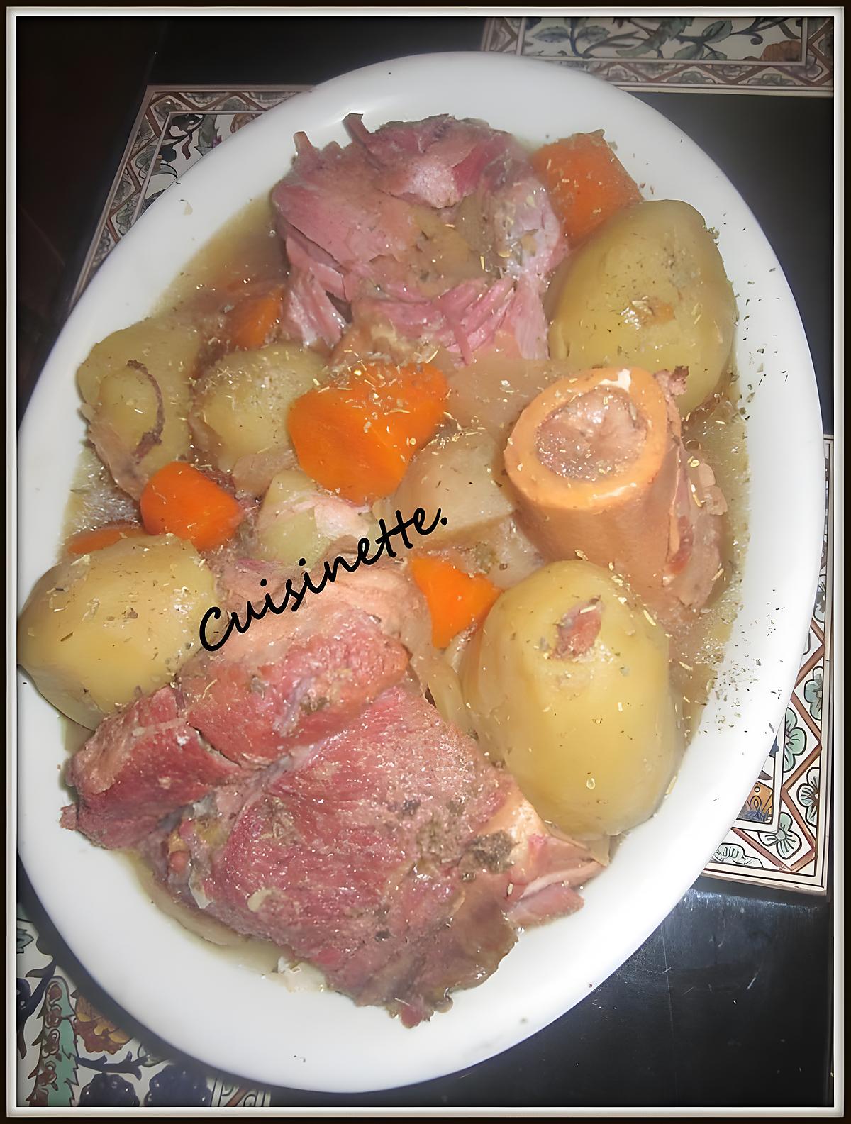 recette Pot au feu "maison".