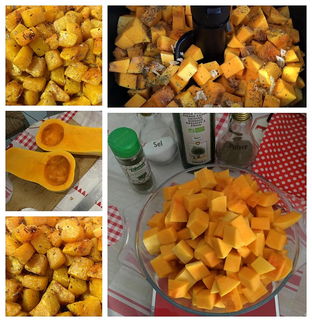 recette BUTTERNUT à L'ACTIFRY