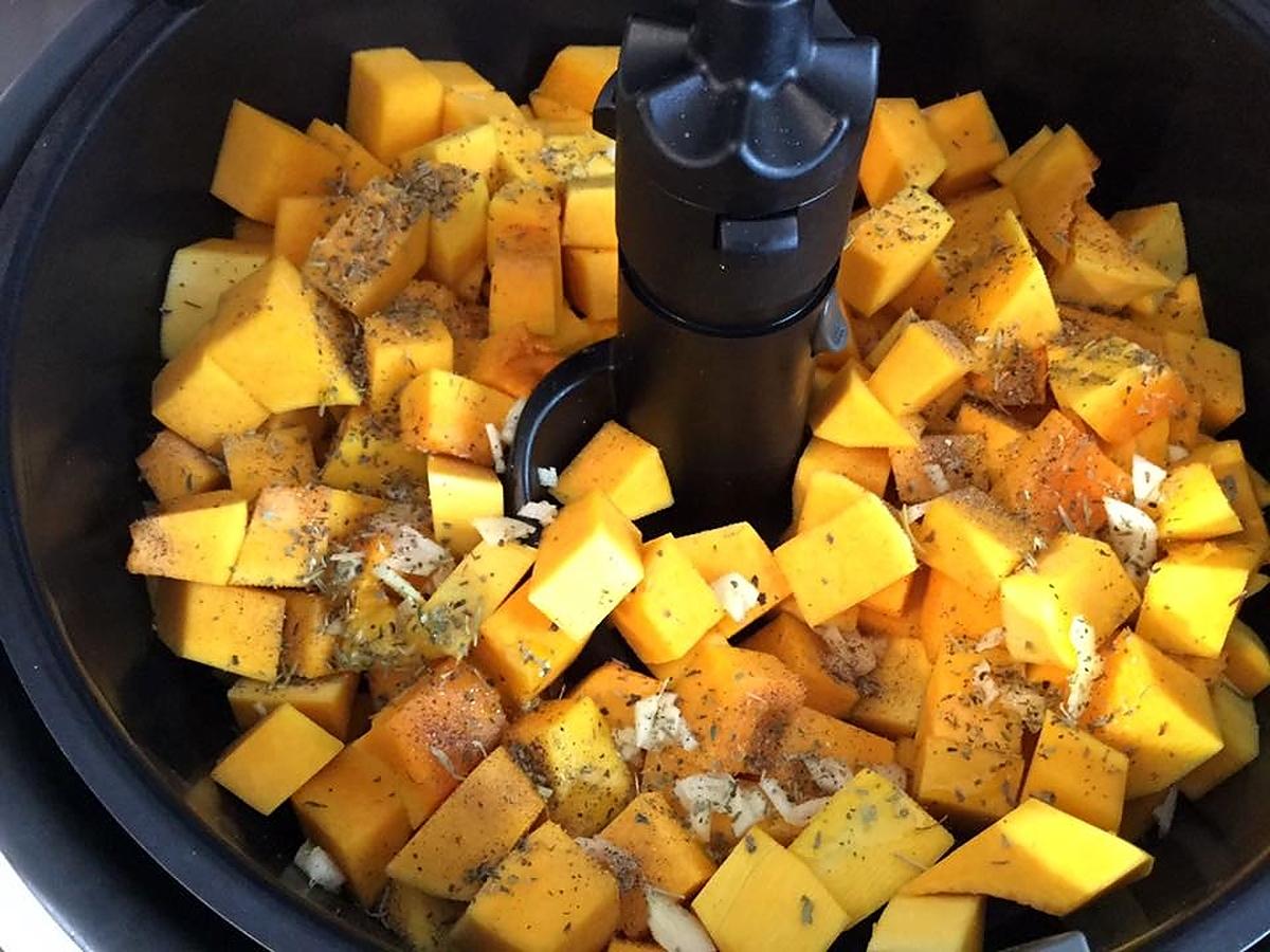 recette BUTTERNUT à L'ACTIFRY