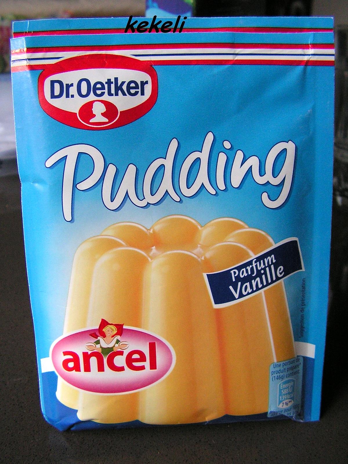 recette Pudding à la vanille