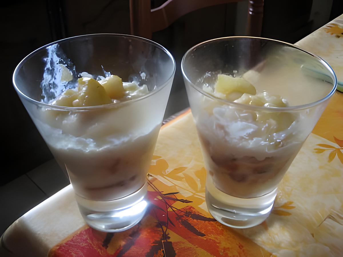 recette verrine poire pepito