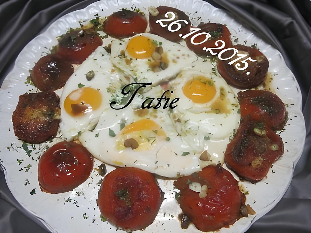 recette Oeufs et tomates à la Provençale.