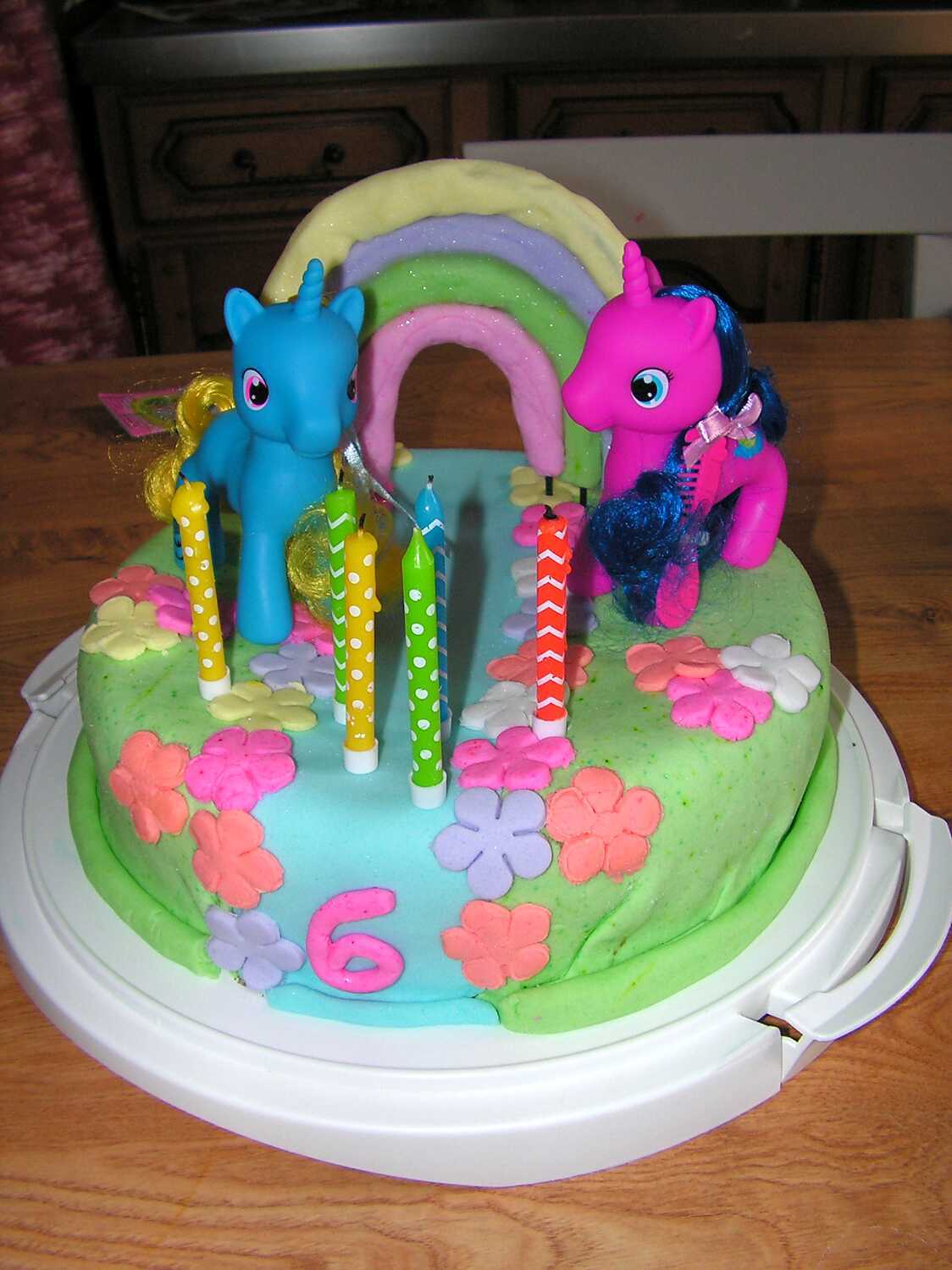 Recette de Gâteau d'anniversaire pour les 6 ans de Juliette