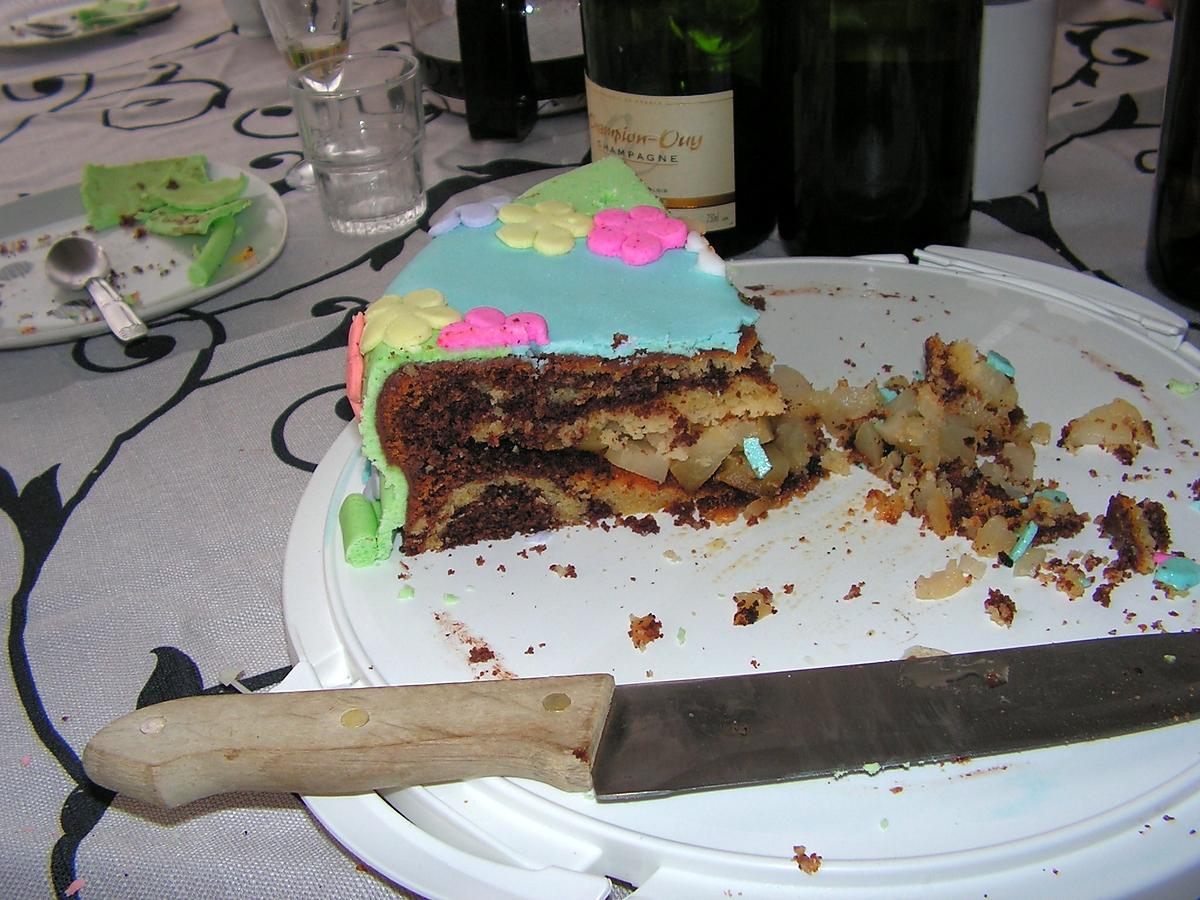 recette Gâteau d'anniversaire pour les 6 ans de Juliette