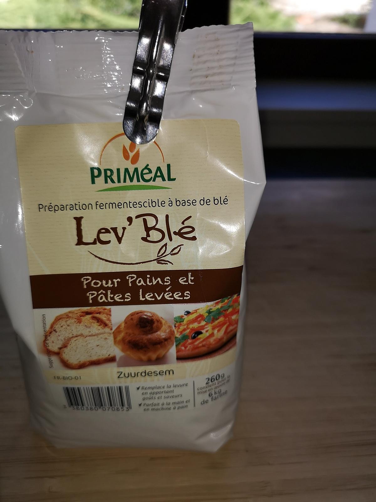 recette pain de campagne bio