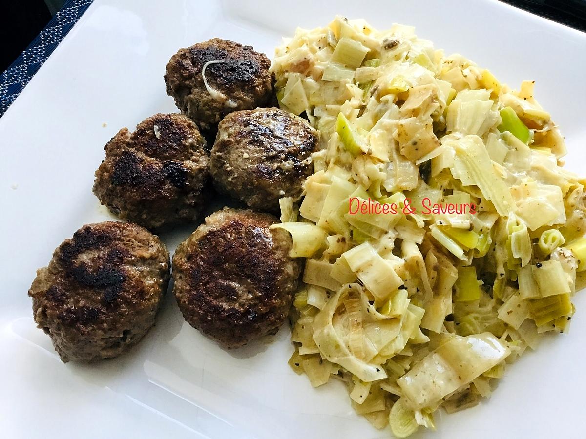 recette Boulette de boeuf au miel