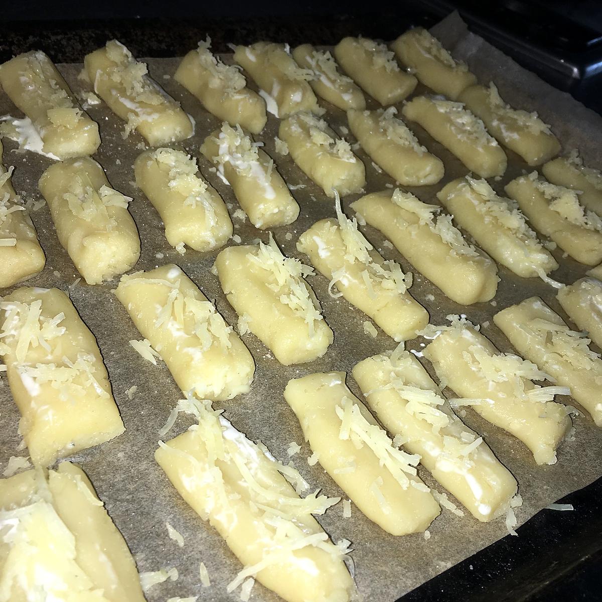 recette Bâtonnets de pommes de terres au fromage