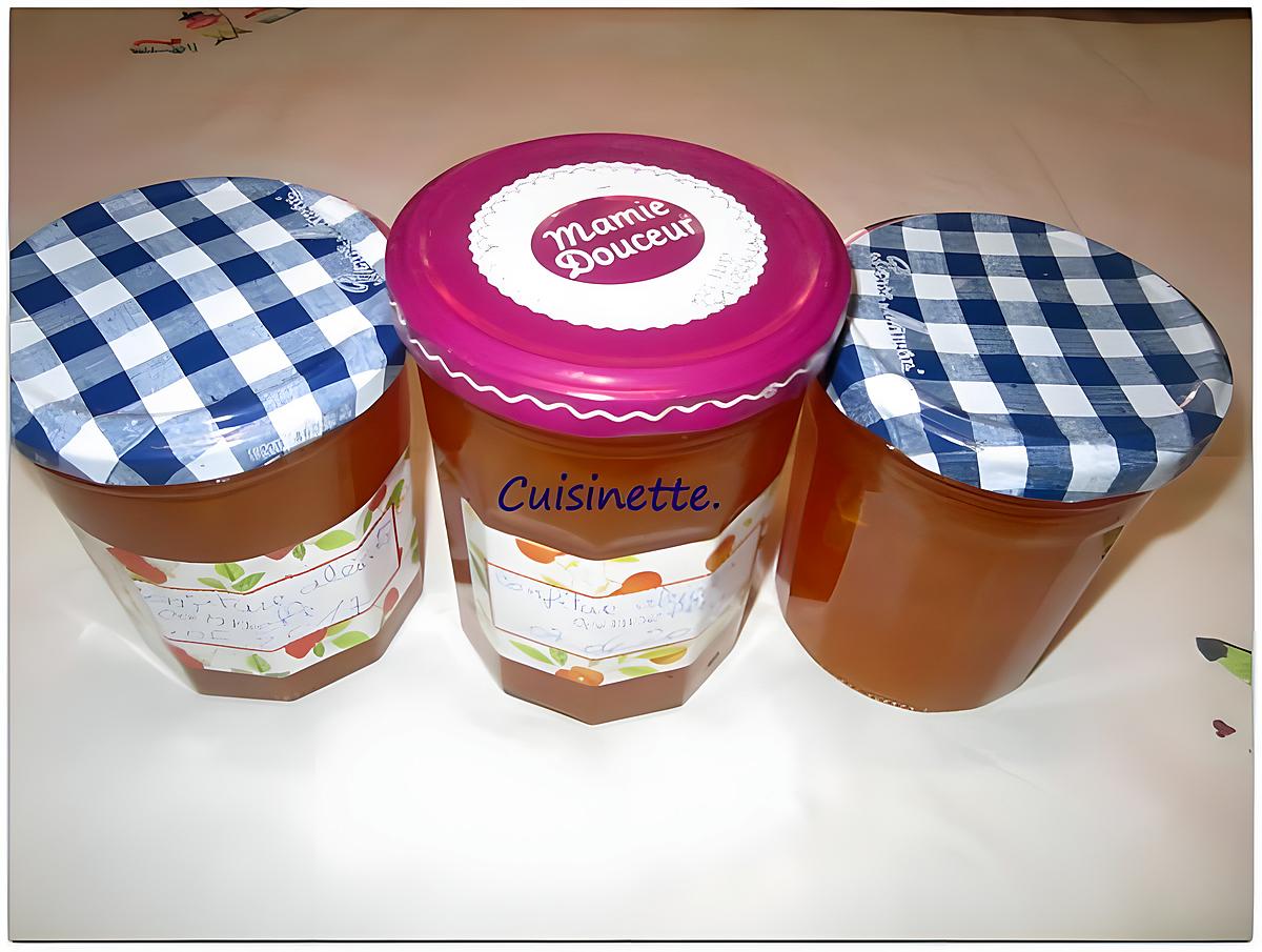 recette Confiture d'abricots et cannelle.