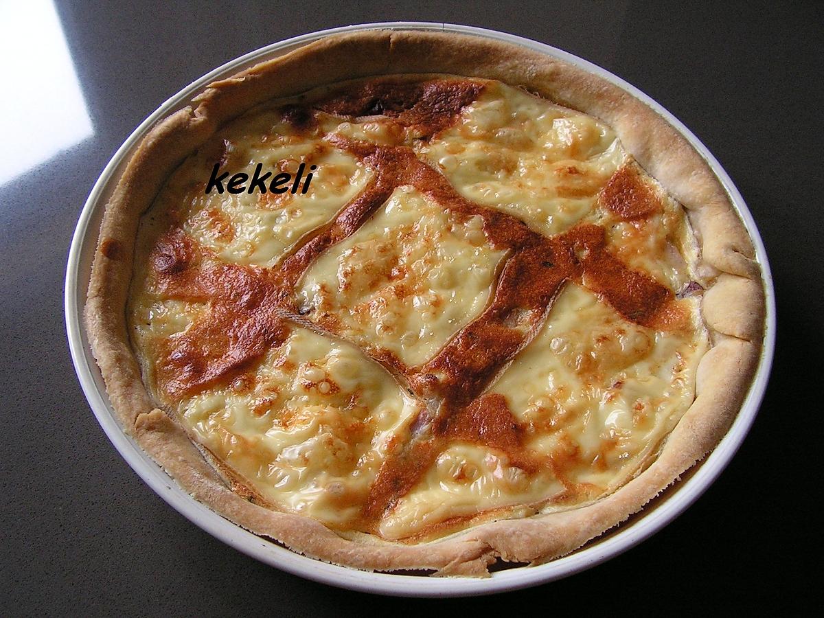 recette Quiche à la raclette