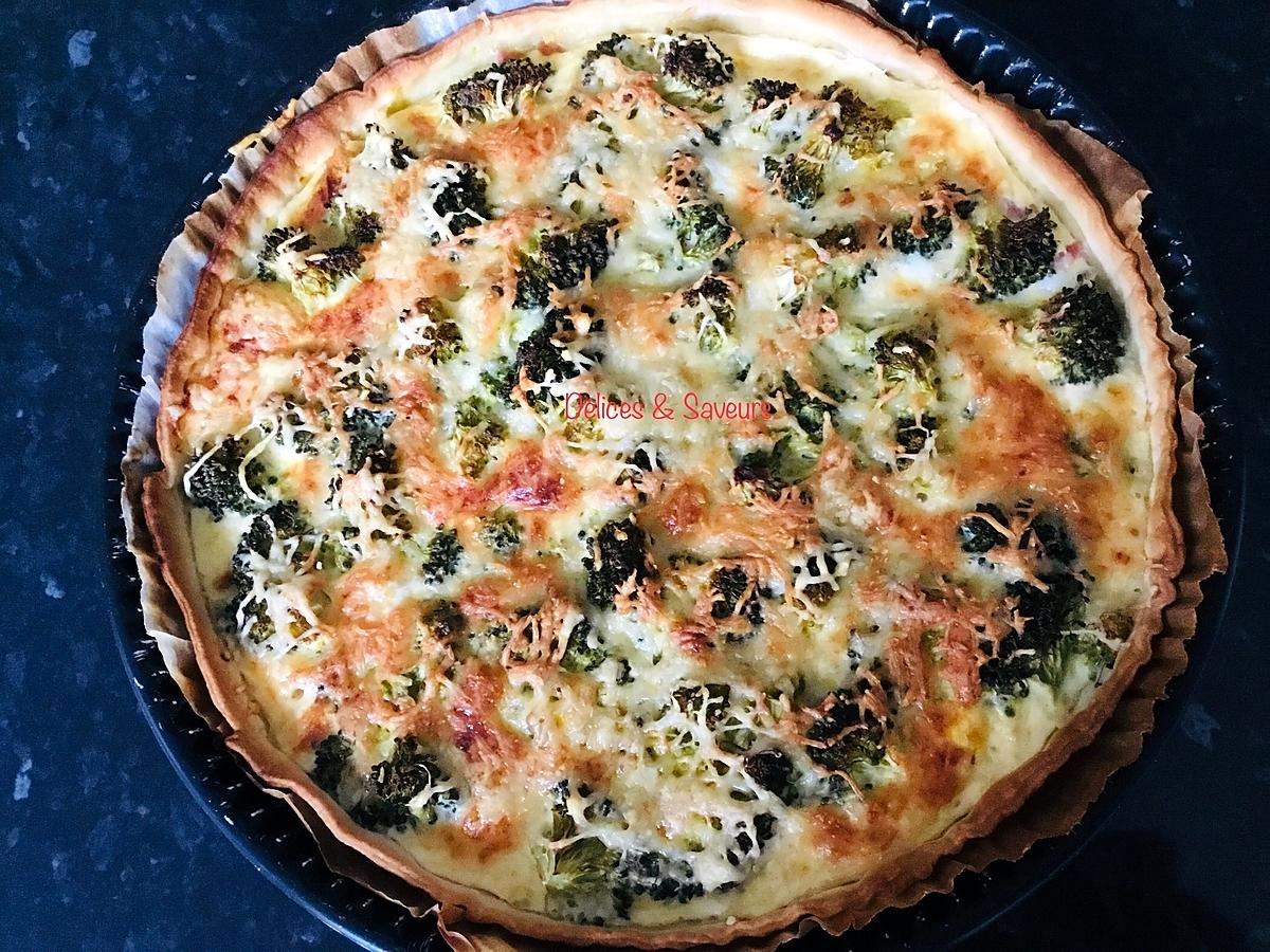 recette Quiche au brocoli