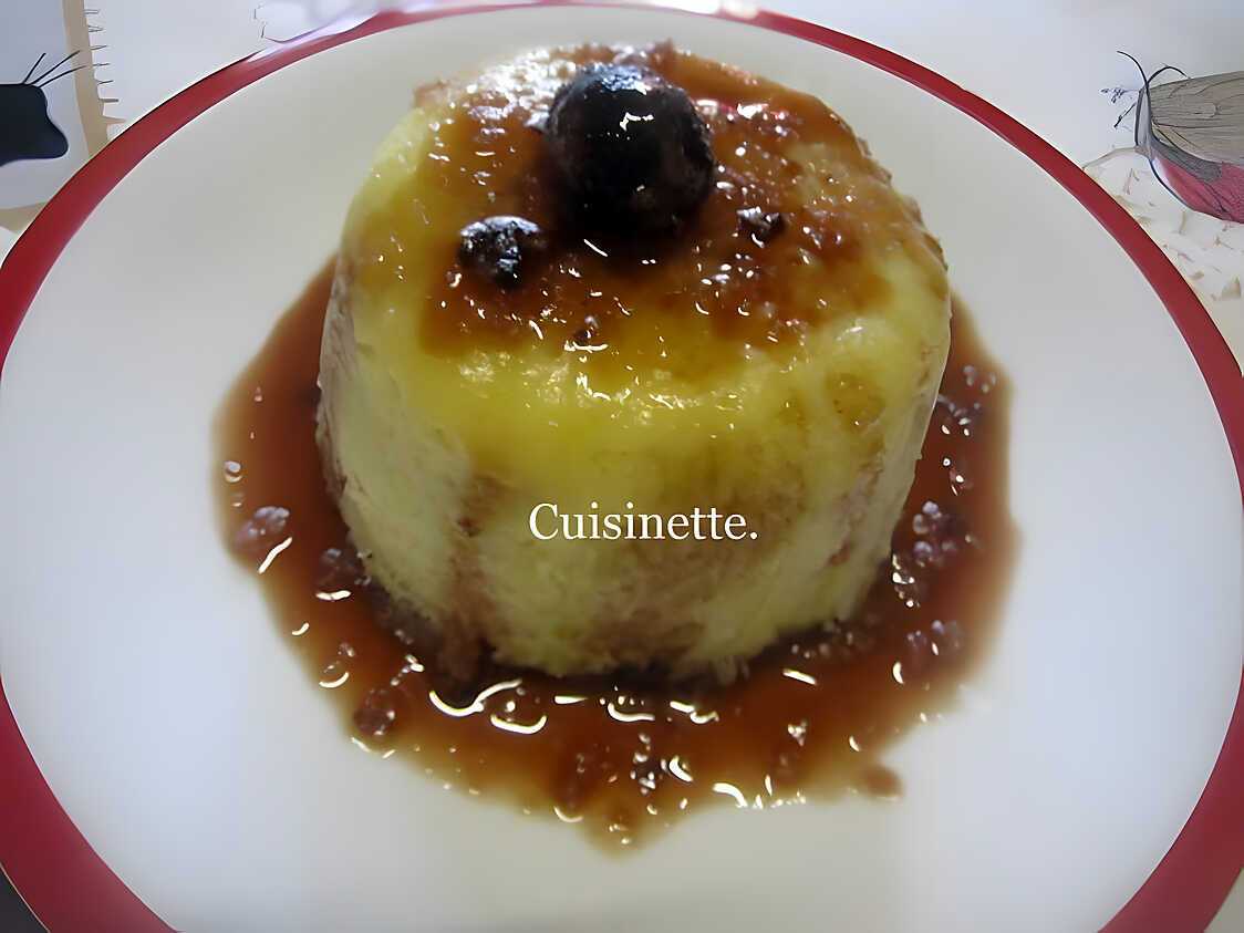 Gâteaux aux banane et cerises.micro-ondes.