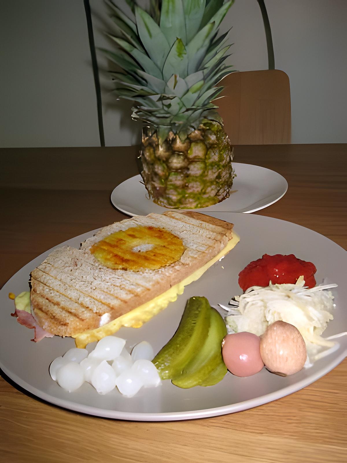 recette Croc Ananas et paprika