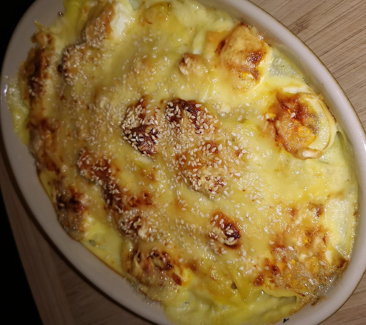 recette Gratin de  légumes au safran