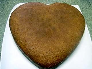 recette GÂTEAU  CŒUR DE SAINT VALENTIN .