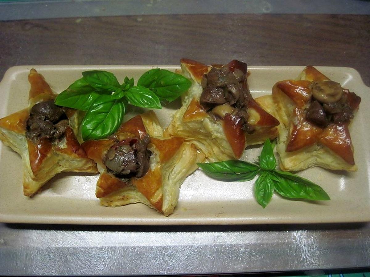 recette Vol au vent aux rognons de bœuf.