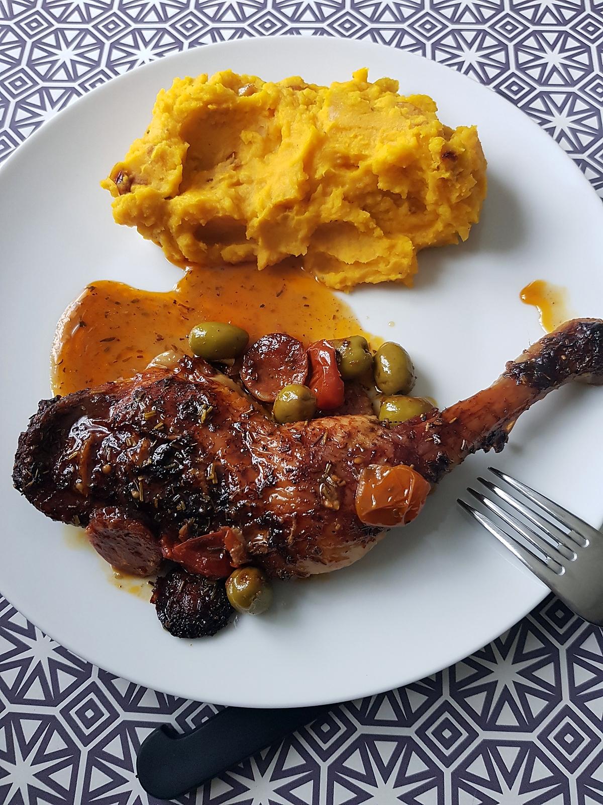 recette Poulet  d'automne