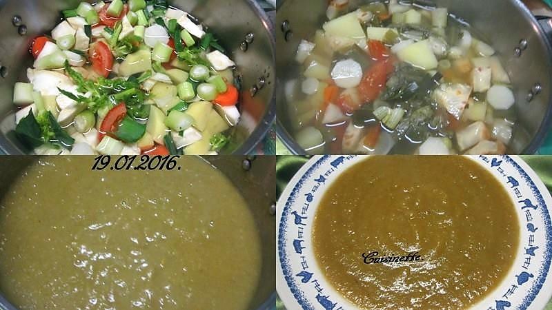 recette Soupe aux restes.