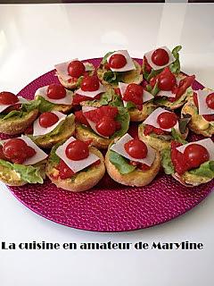 recette Petits toasts express