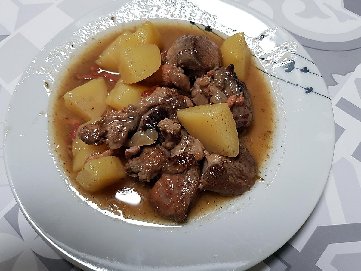 recette Joue de porc au cidre et au miel