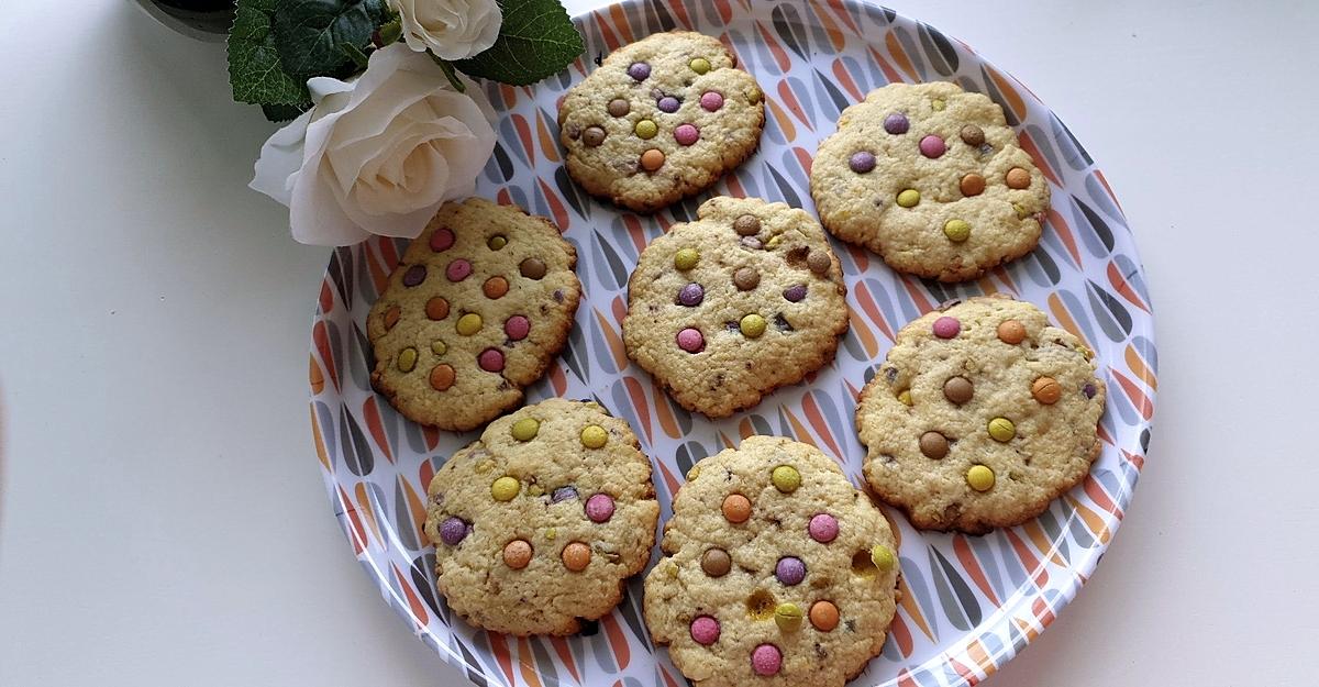 recette COOKIES AUX SMARTIES