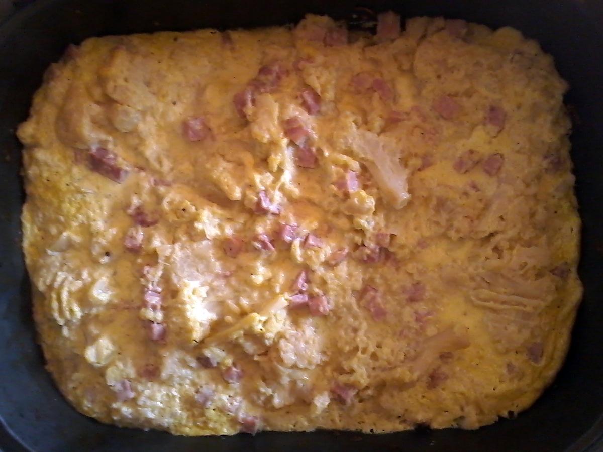 recette Gratin de chou fleur au jambon