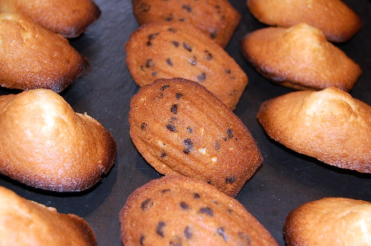 recette Madeleines aux pépites de chocolat du blog cccuisine.over-blog.com