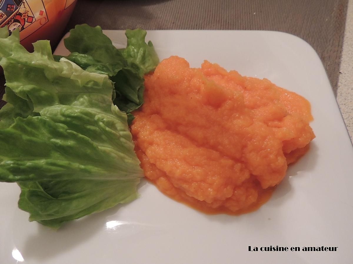 recette Purée de carottes et navets