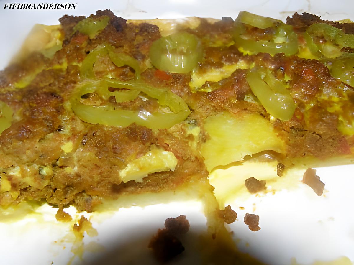 recette Gratin a la viande hachee