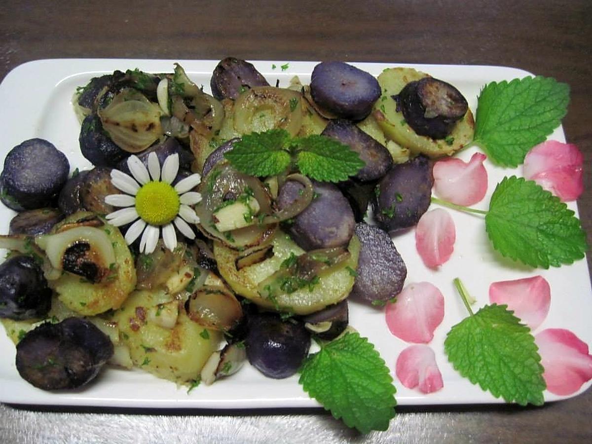 recette Sauté de pommes de terre bis.