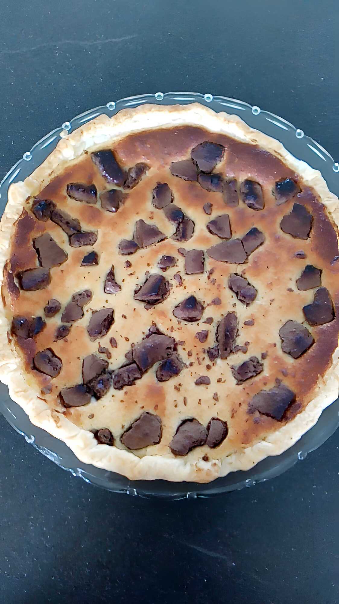 Tarte a la noix de coco-crunch