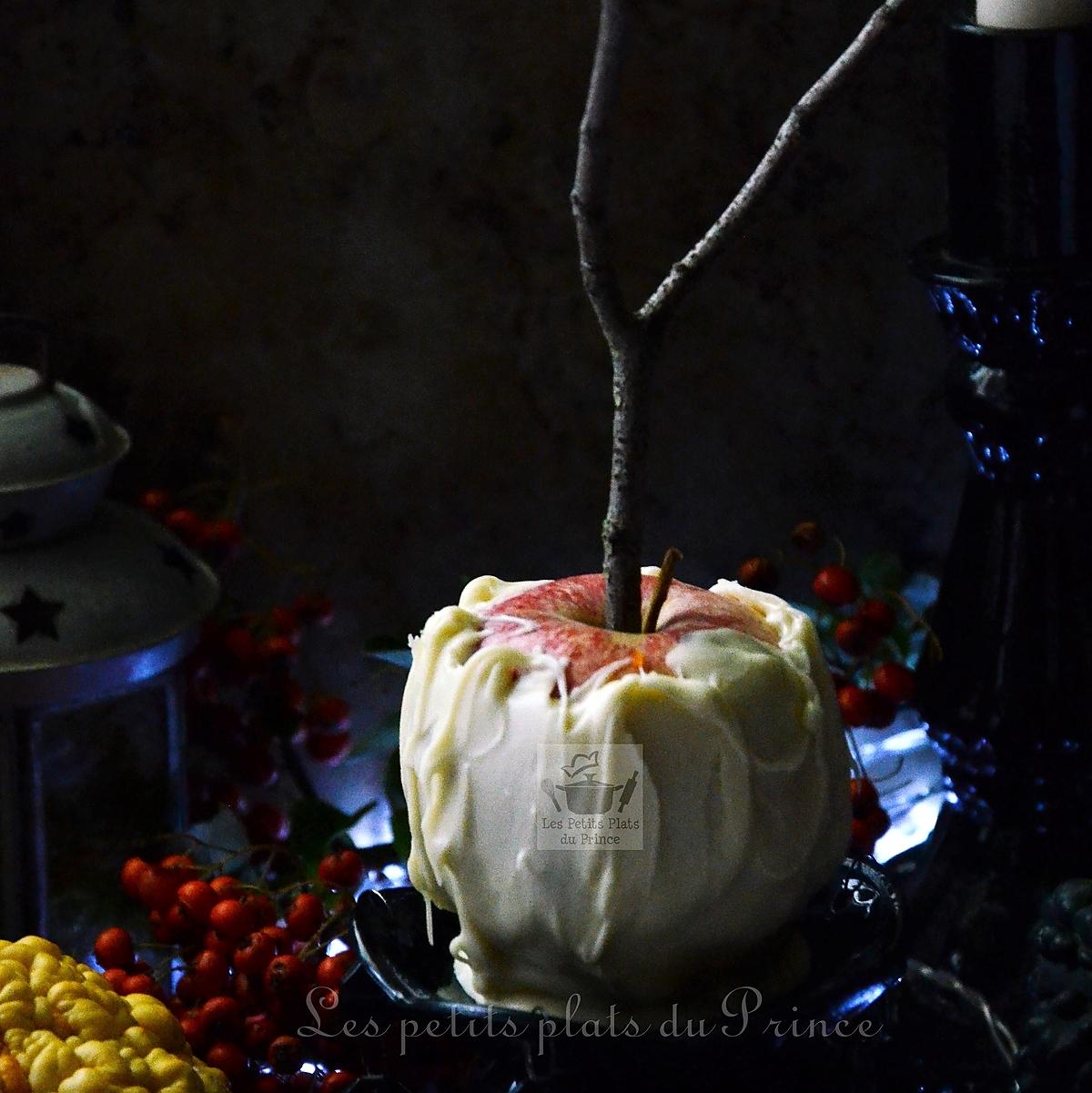 recette Pomme empoisonnée de la Sorcière pour Halloween