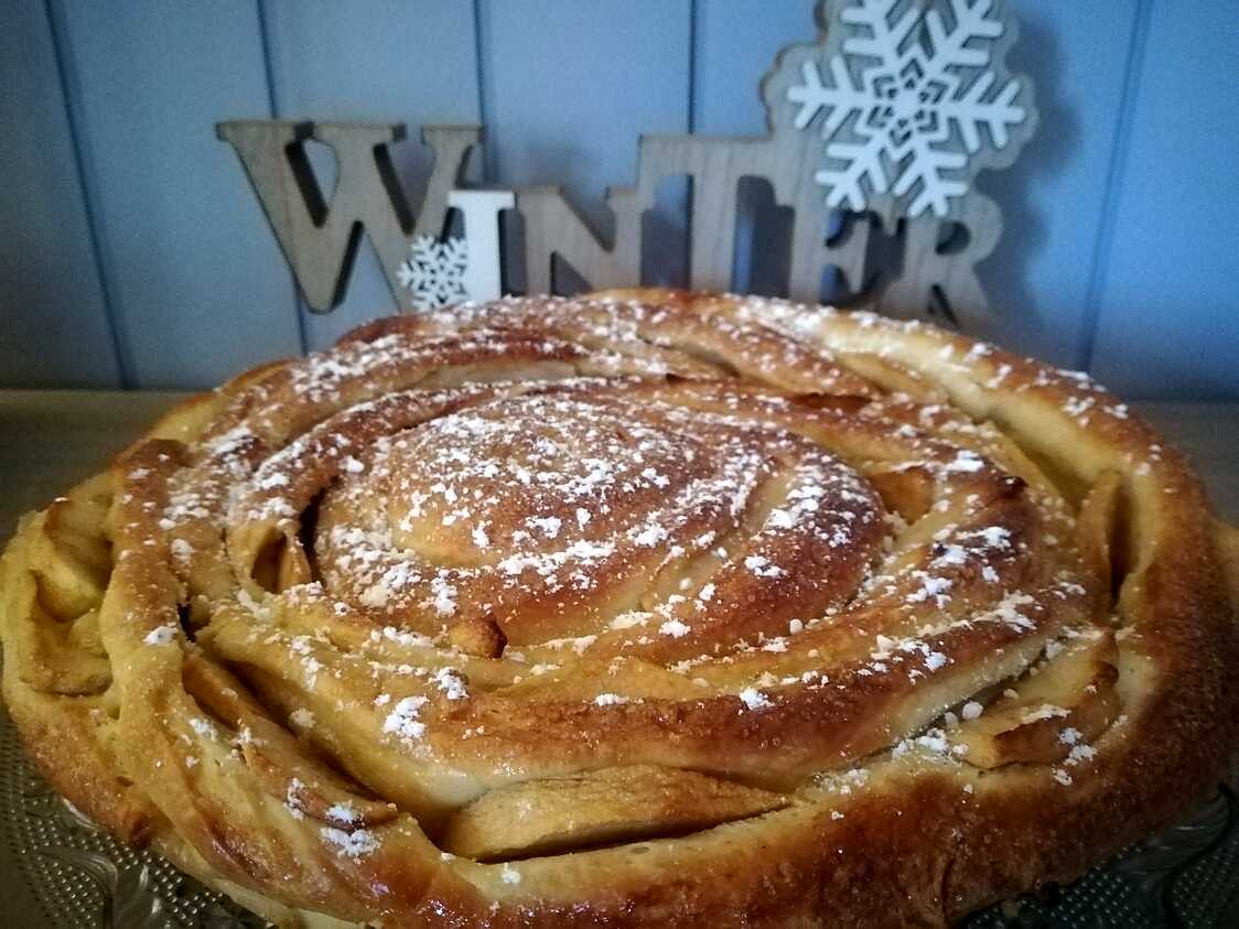 Recette de Brioche tourbillon à la pomme