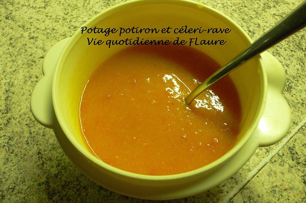 recette Potage potiron et céleri-rave