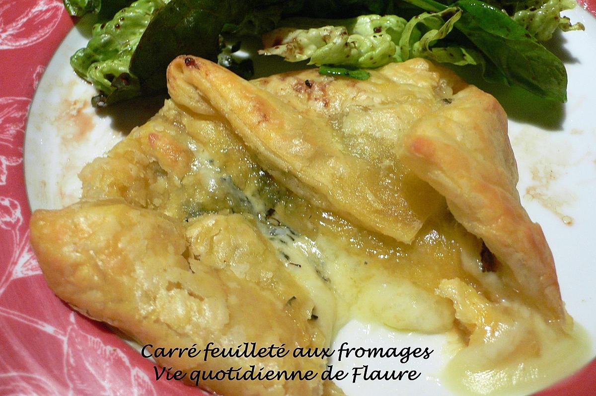 recette Carré chaud aux fromages