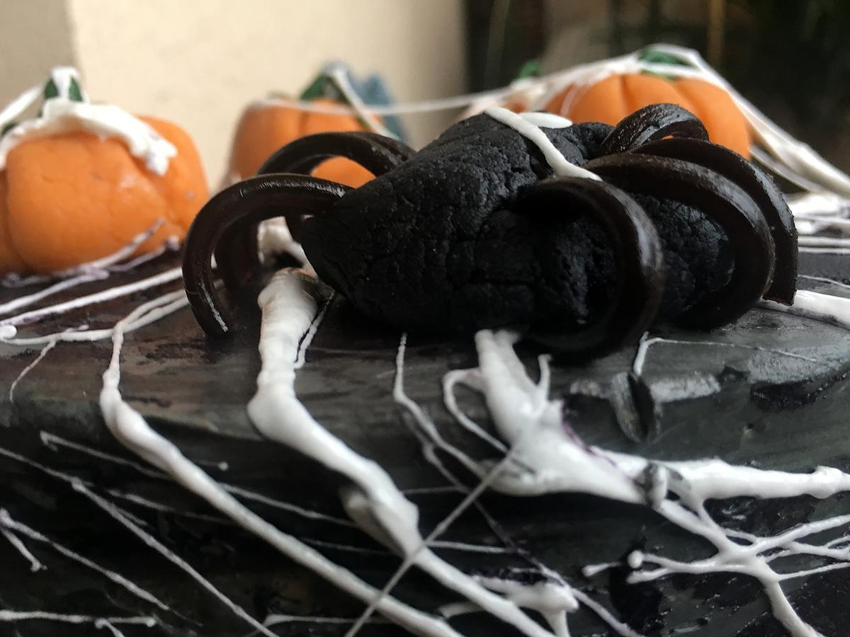 recette Halloween Spider Cake