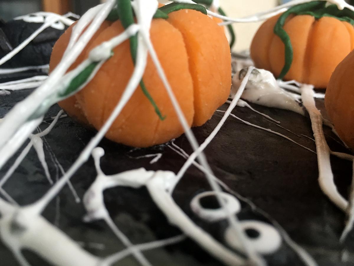 recette Halloween Spider Cake