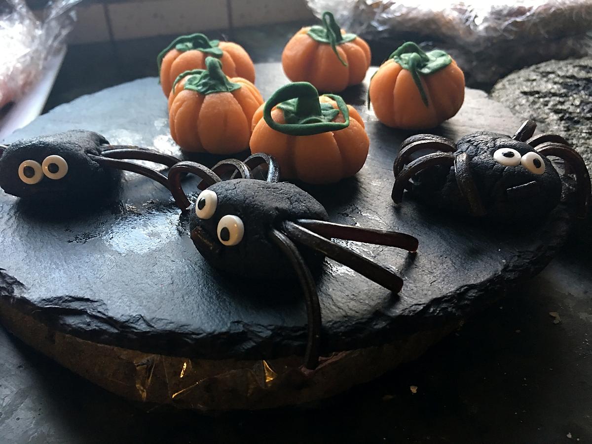 recette Halloween Spider Cake