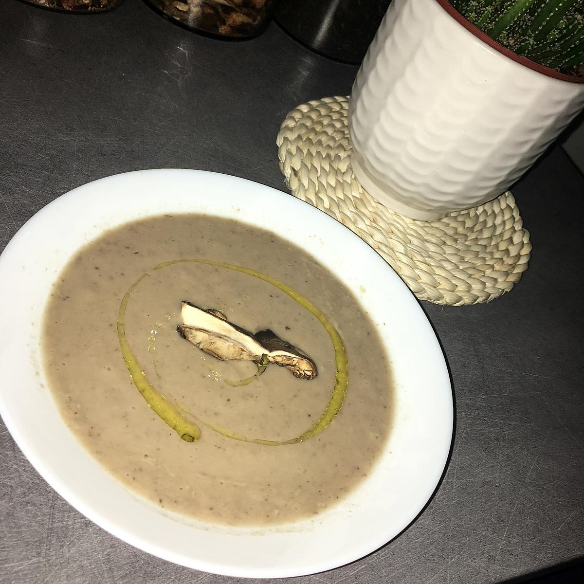 recette Velouté de coulemelles