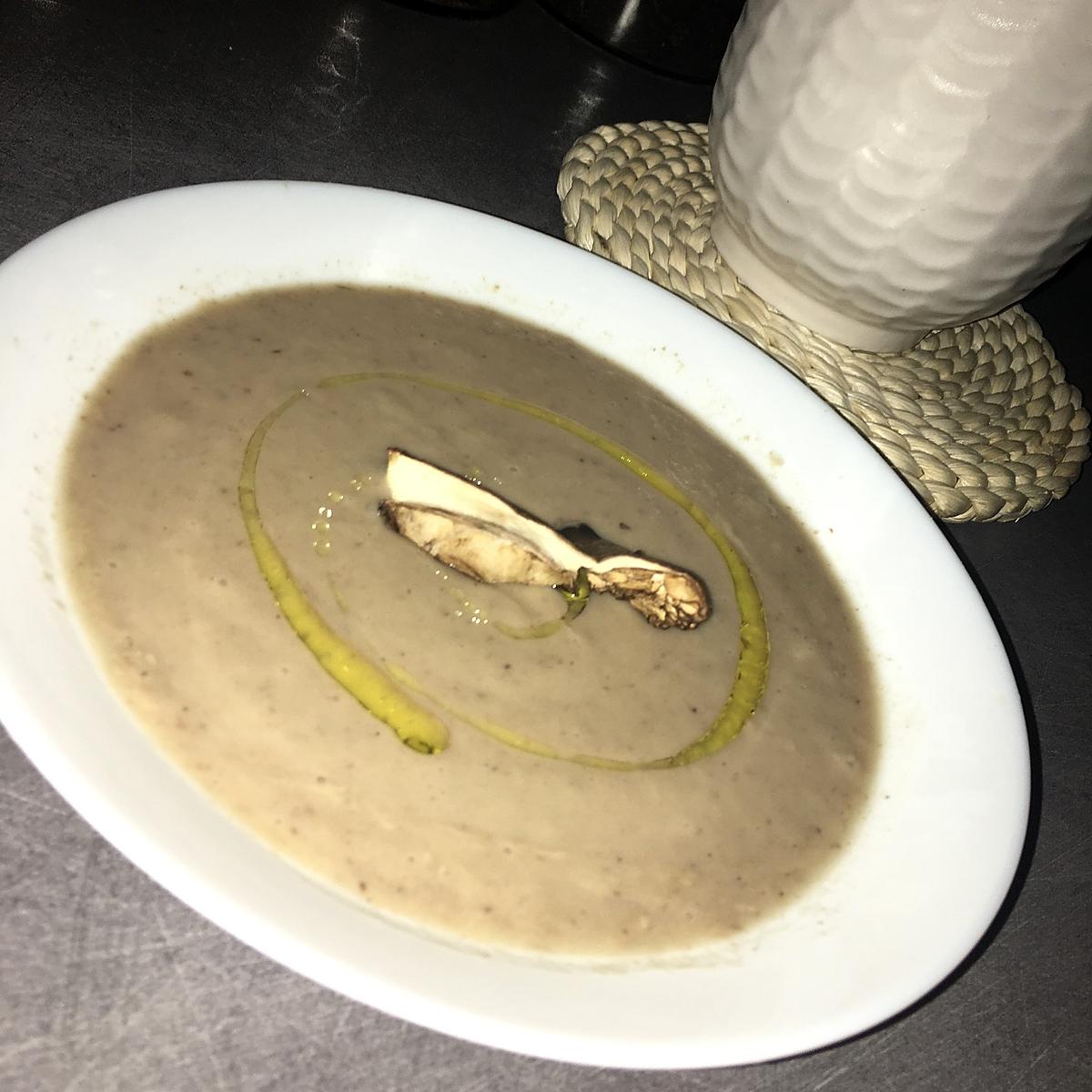 recette Velouté de coulemelles