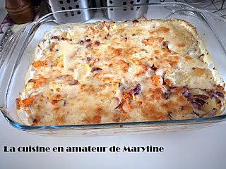 recette Gratin de potiron façon dauphinois