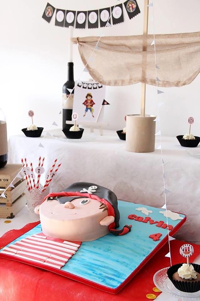 recette Buffet d'anniversaire sur le théme *Pirate* pour les 4ans de mon fils et les 40ans de mon mari