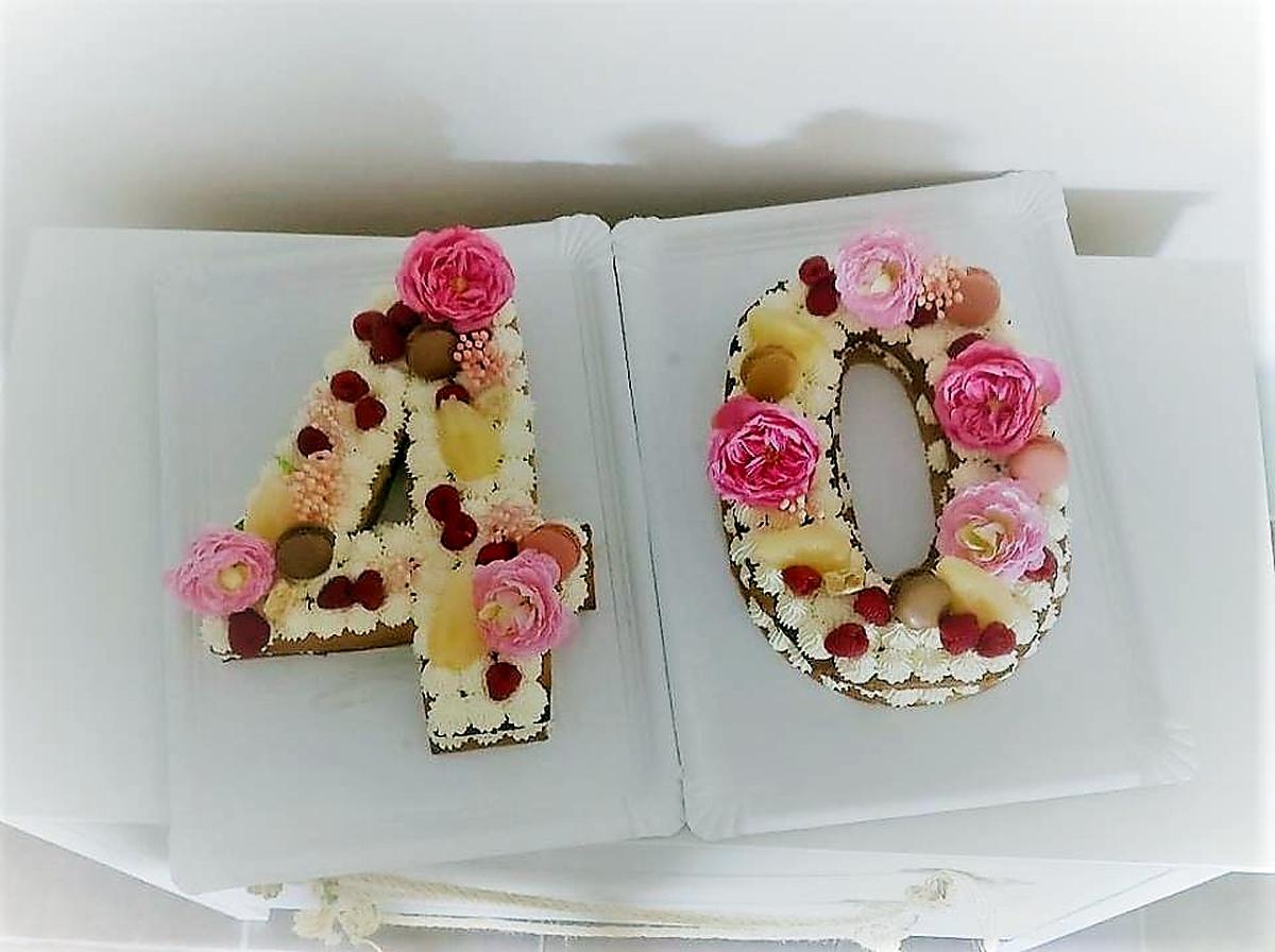 recette Number cake