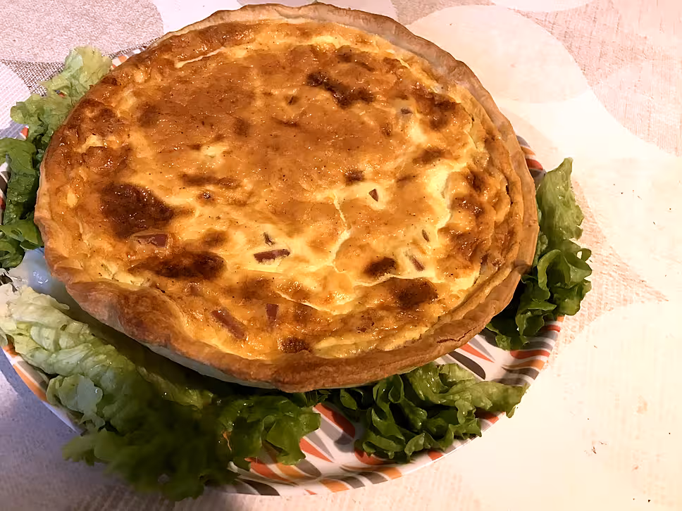recette QUICHE LORRAINE