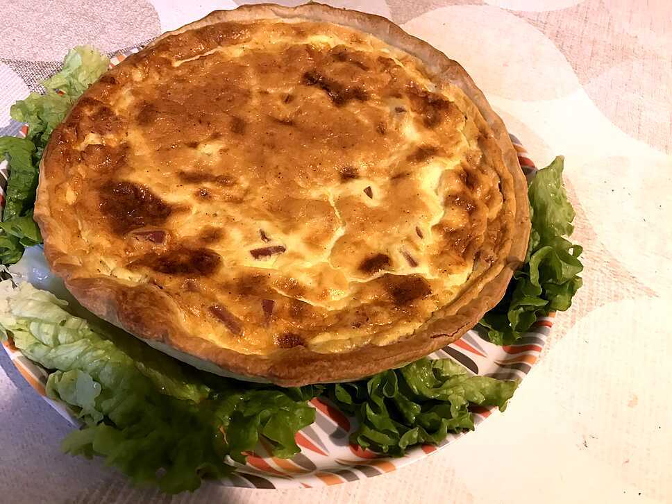 recette QUICHE LORRAINE