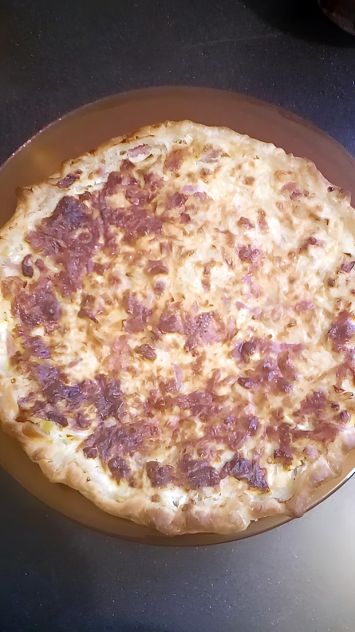 recette quiche poireaux feta